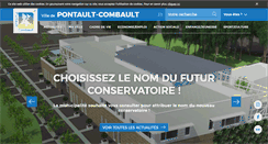 Desktop Screenshot of pontault-combault.fr